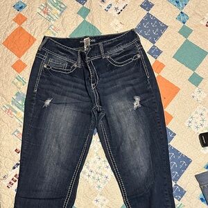 Maurices Dark Wash Skinny Jeans